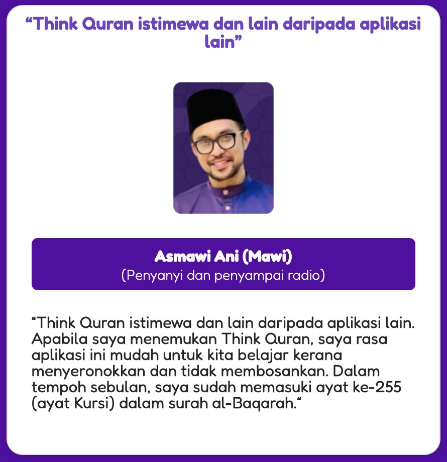 Testimoni Asmawi Ani (Mawi) – Penyanyi dan penyampai radio